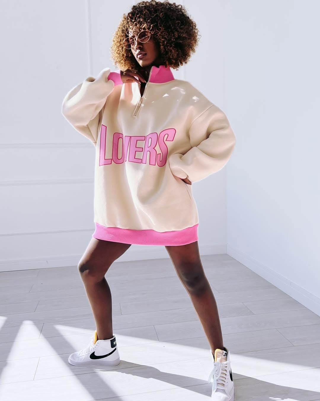 BLUZA OVERSIZE #LOVERS FINAL - obrazek 2