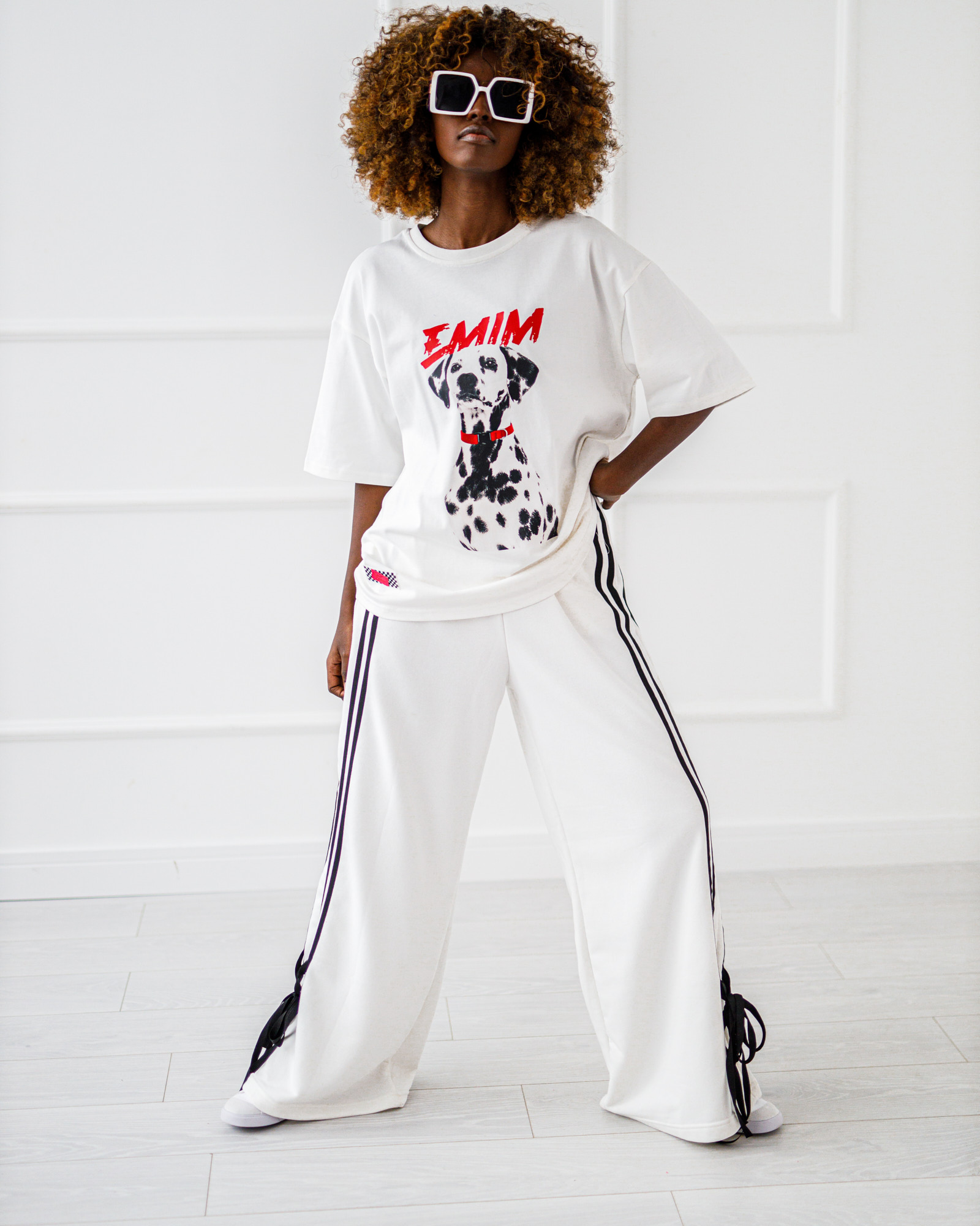 T-shirt OVERSIZE #Dalmatian - obrazek 2