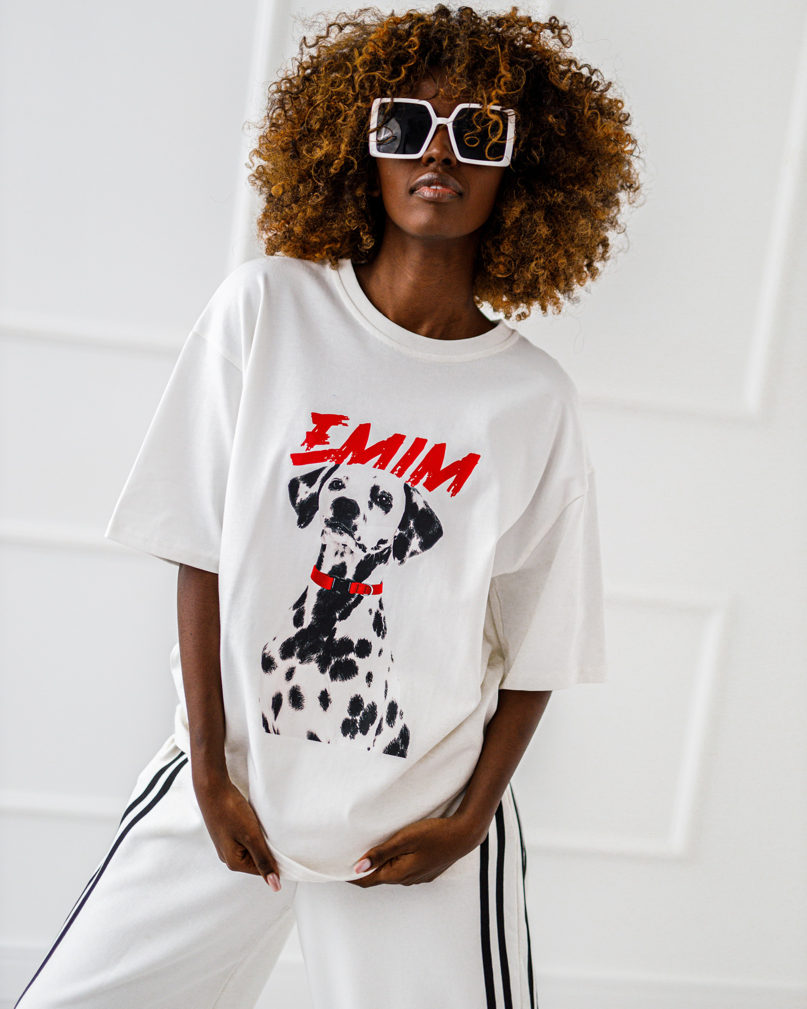 T-shirt OVERSIZE #Dalmatian