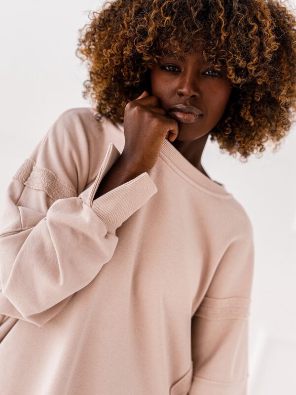 BLUZA OVERSIZE MC #VS78