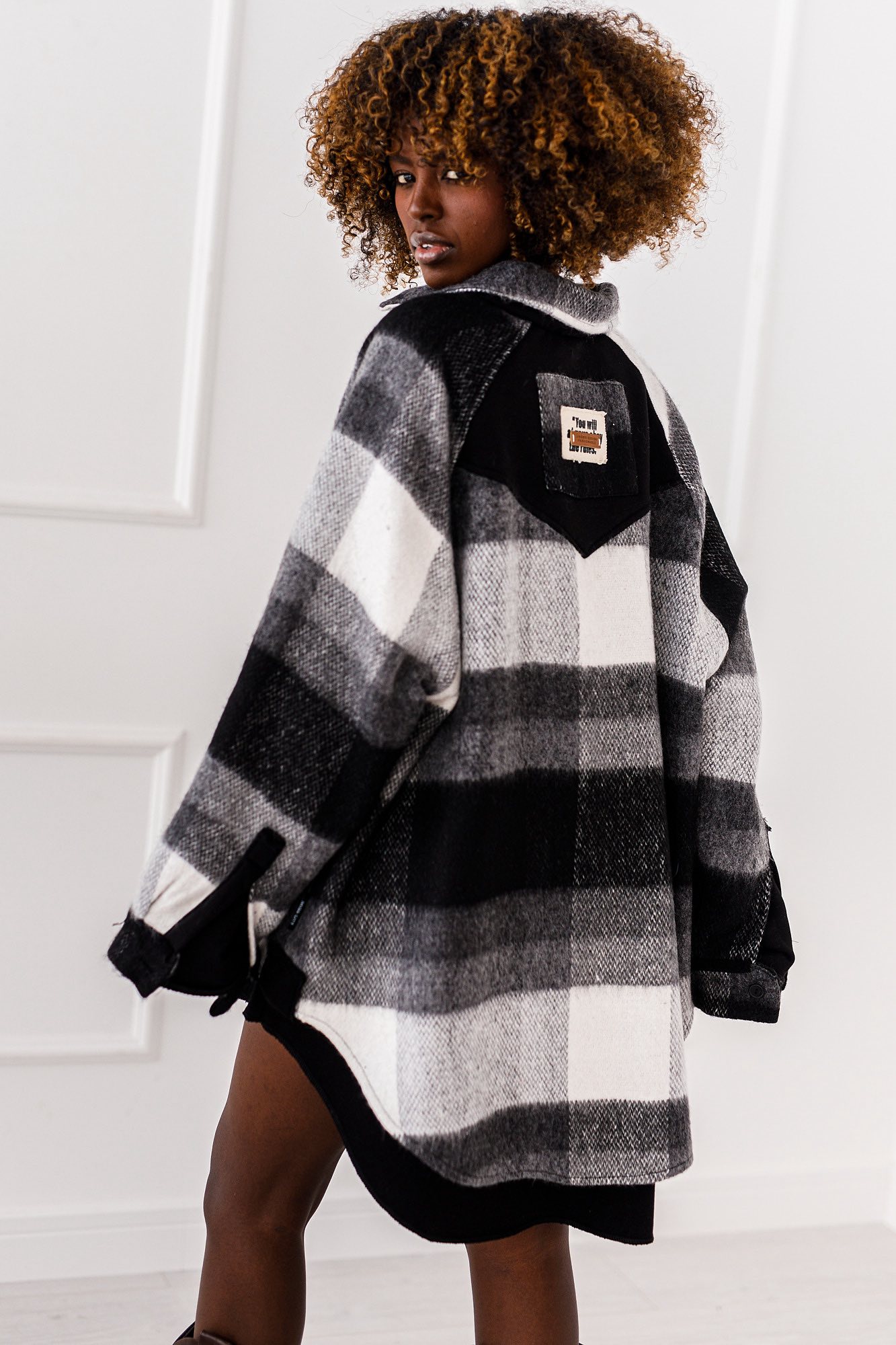 KURTKA KOSZULOWA OVERSIZE #001 - obrazek 4
