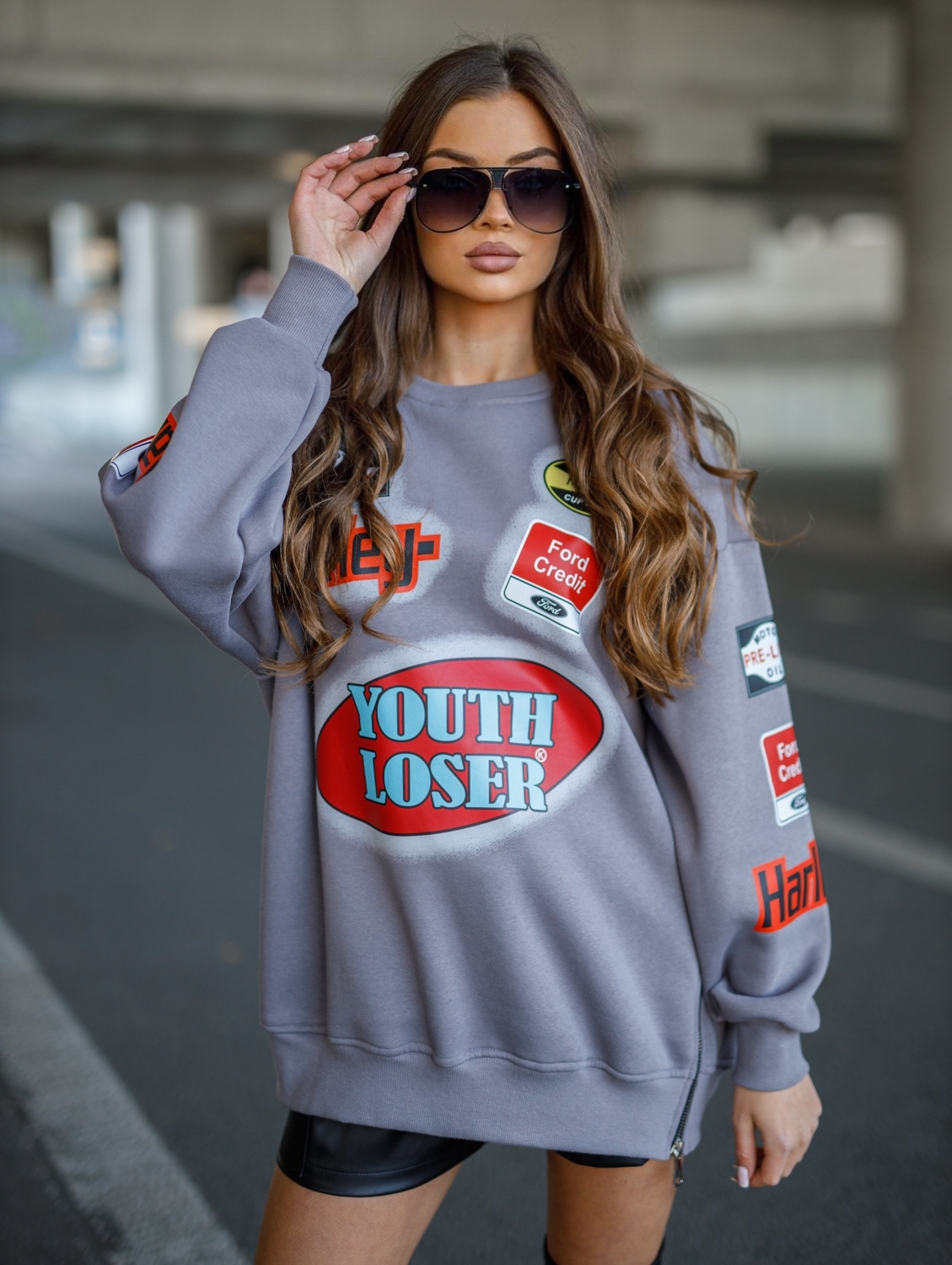 Bluza Damska HARLEY – gray - obrazek 5