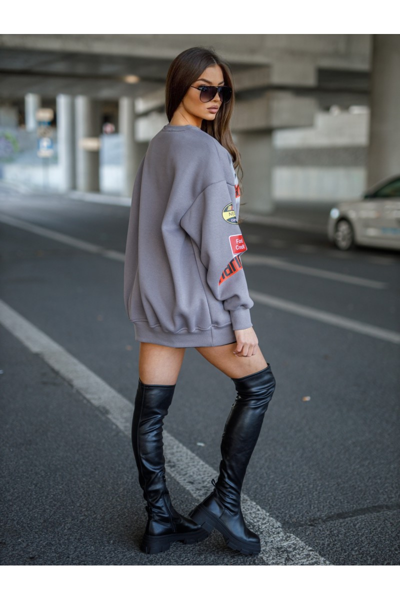 Bluza Damska HARLEY – gray - obrazek 3