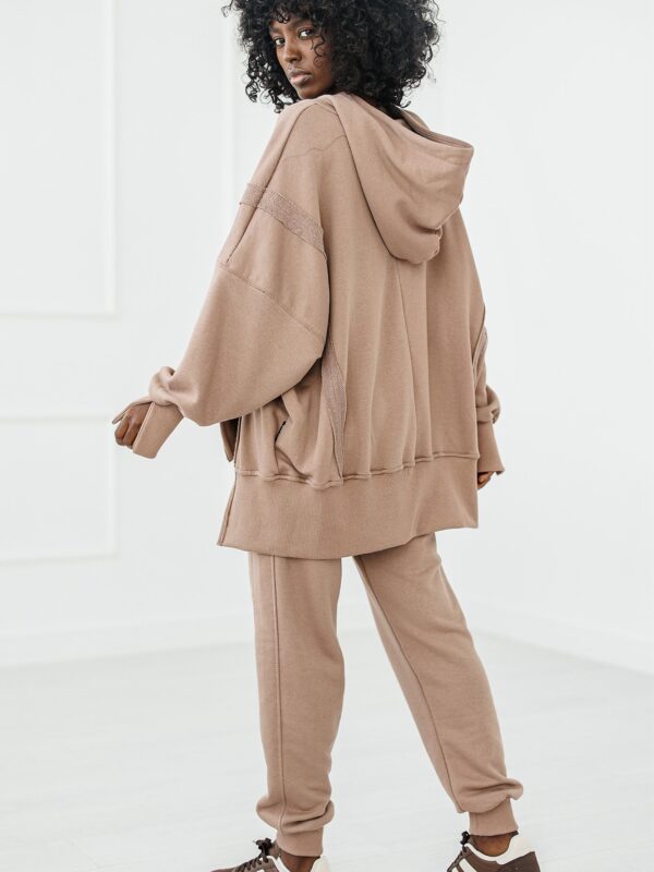 BLUZA OVERSIZE BASIC #BEIGE