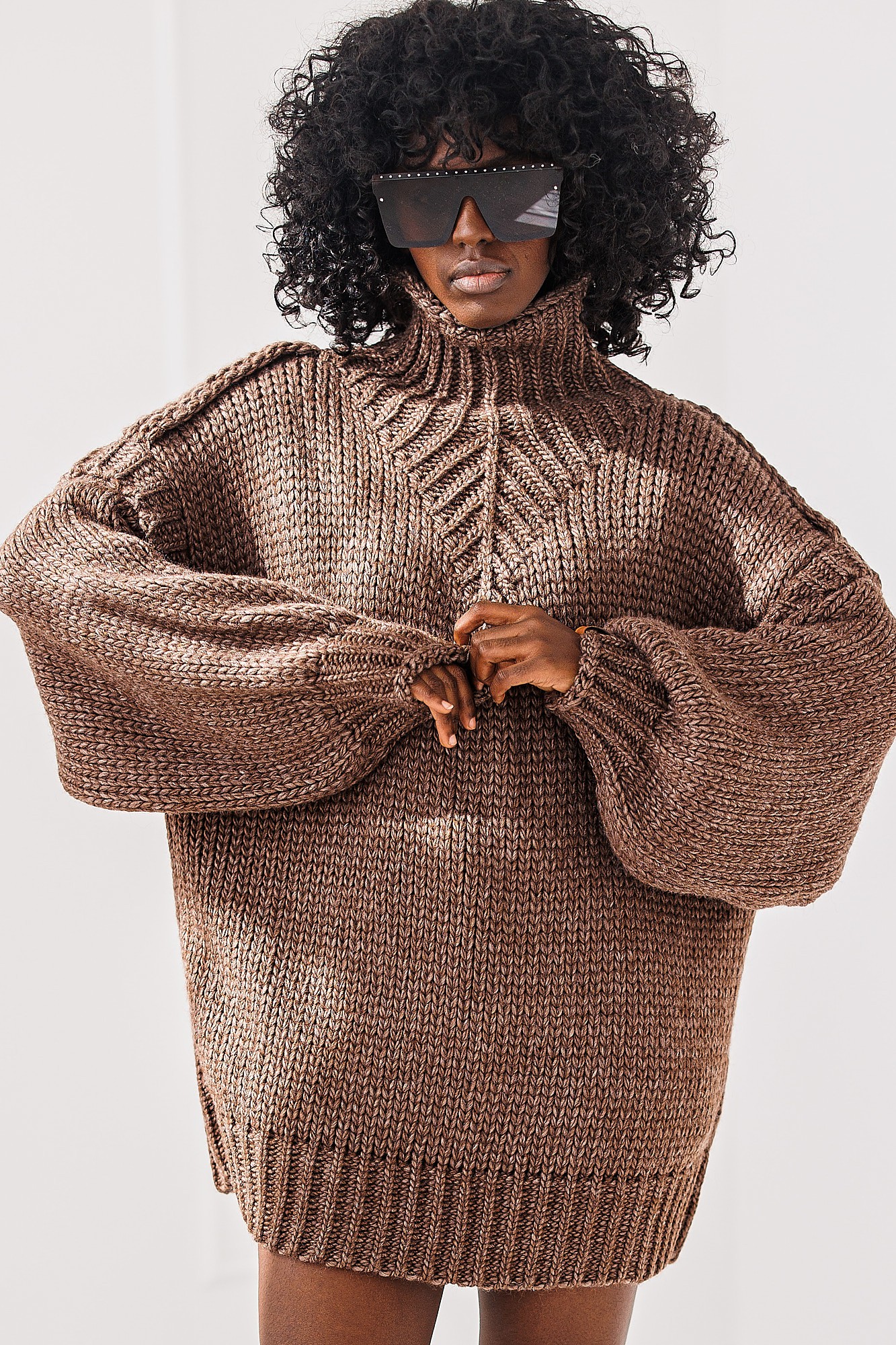 Sweter OVERSIZE Noelle #661 - obrazek 5