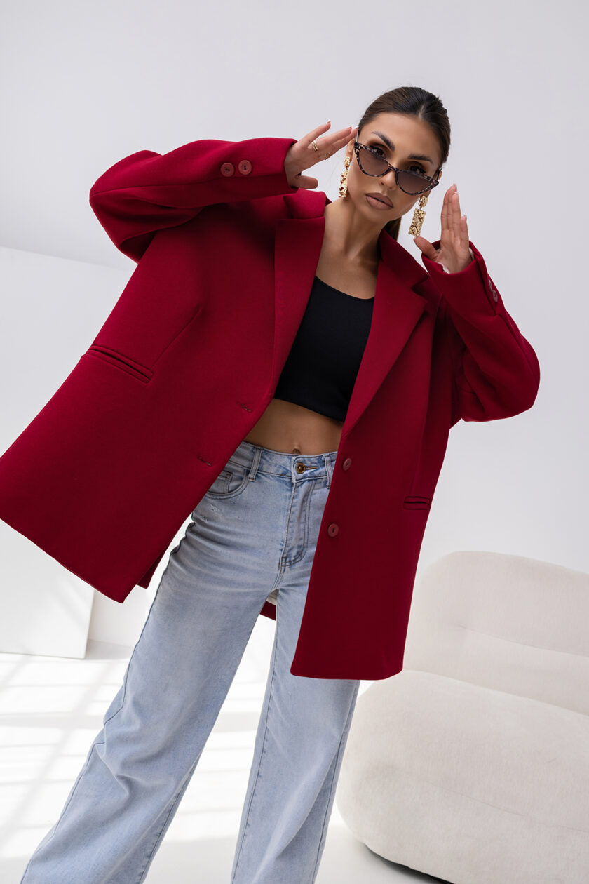 MARYNARKA OVERSIZE MAYBE LATER MC#03 - obrazek 3