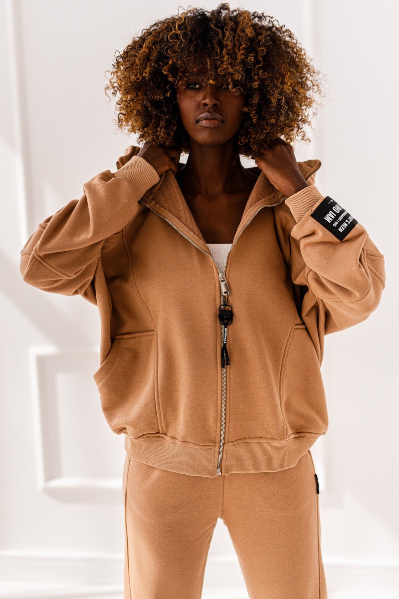BLUZA OVERSIZE ELISA #MC CAMEL - obrazek 7