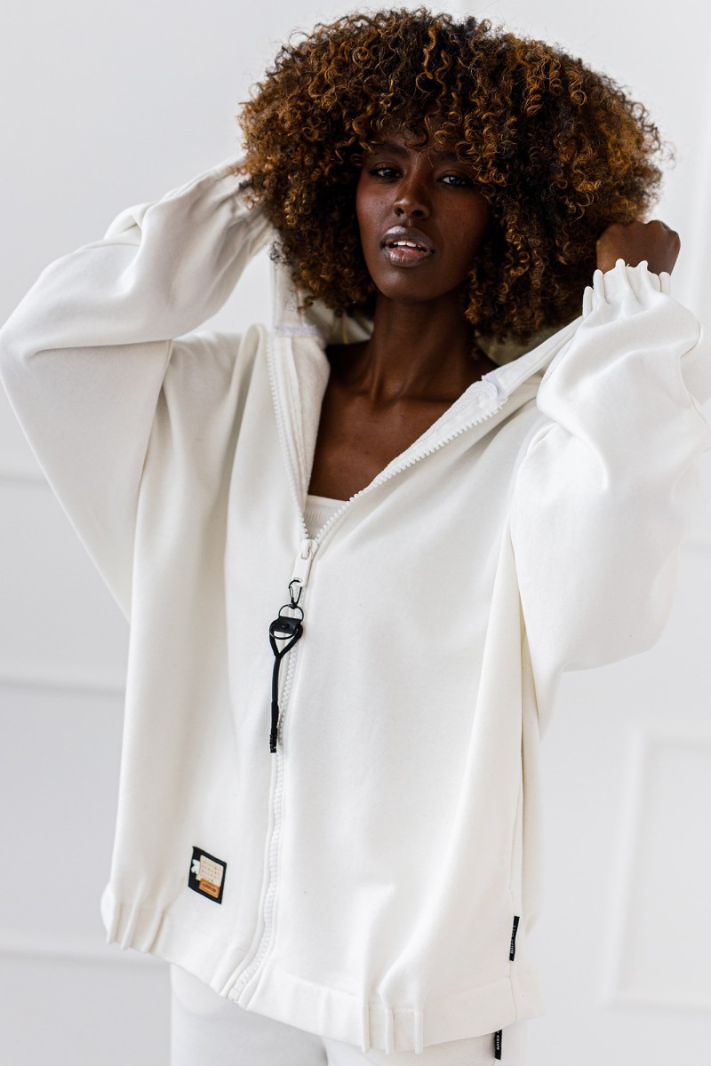BLUZA OVERSIZE KARINA #MC WHITE