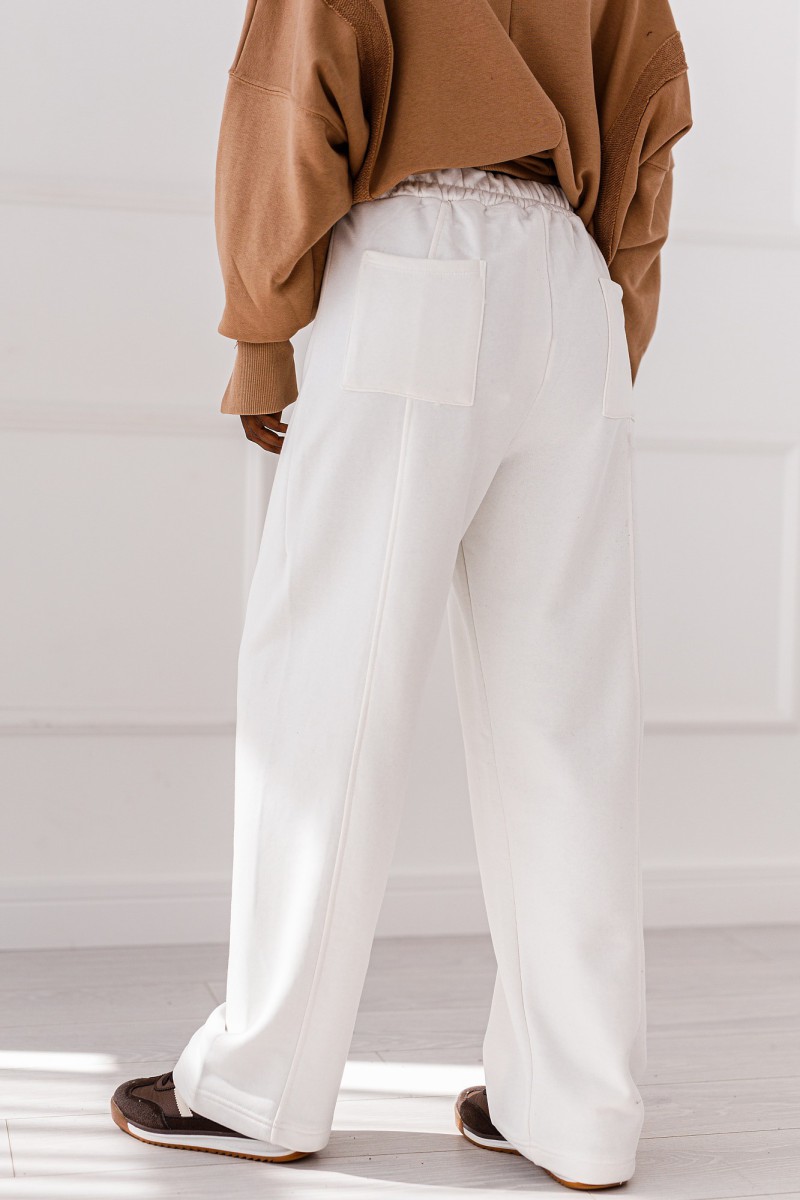 Spodnie OVERSIZE Carmen #MC WHITE - obrazek 4