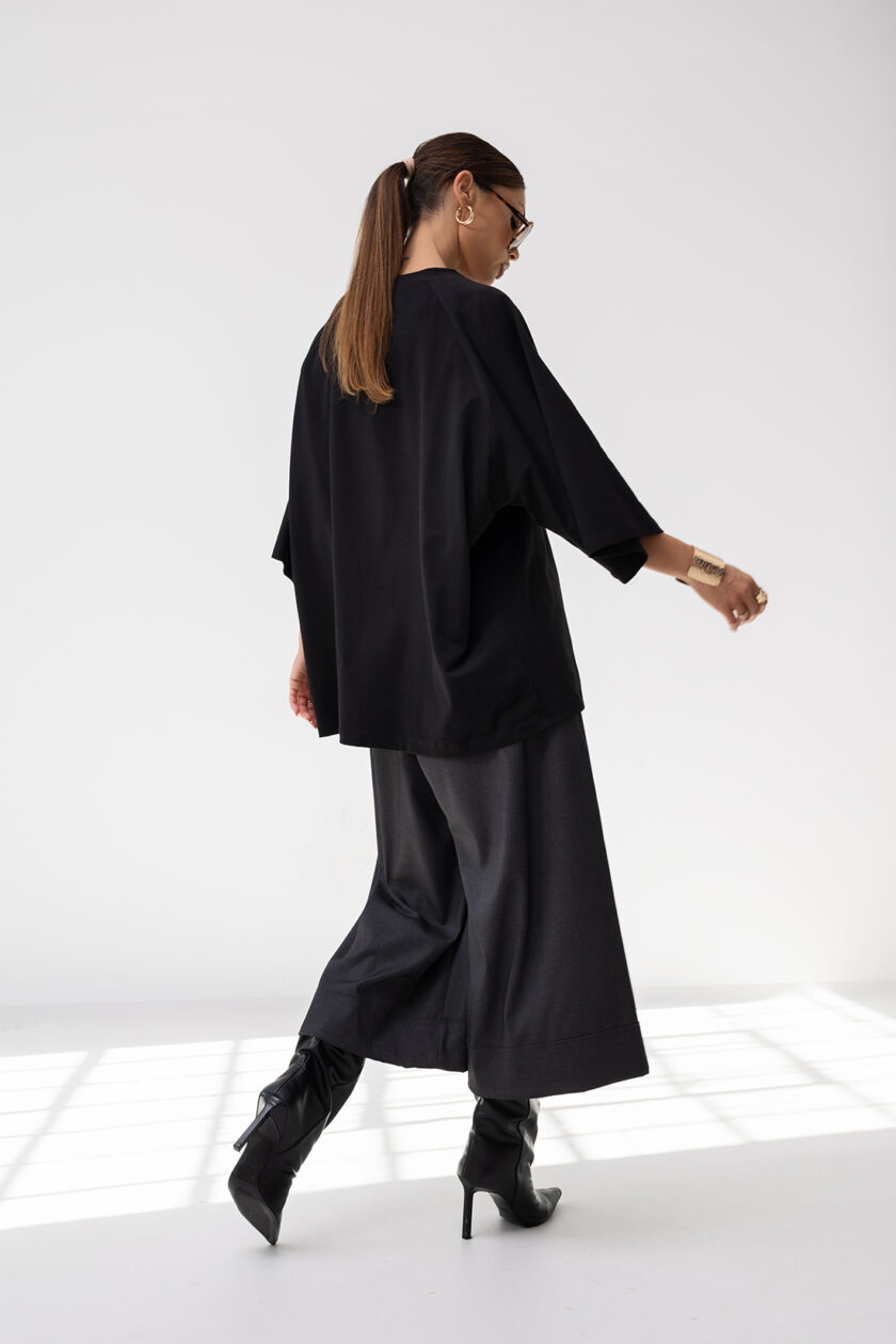 T-Shirt OVERSIZE CAR BLACK - obrazek 4