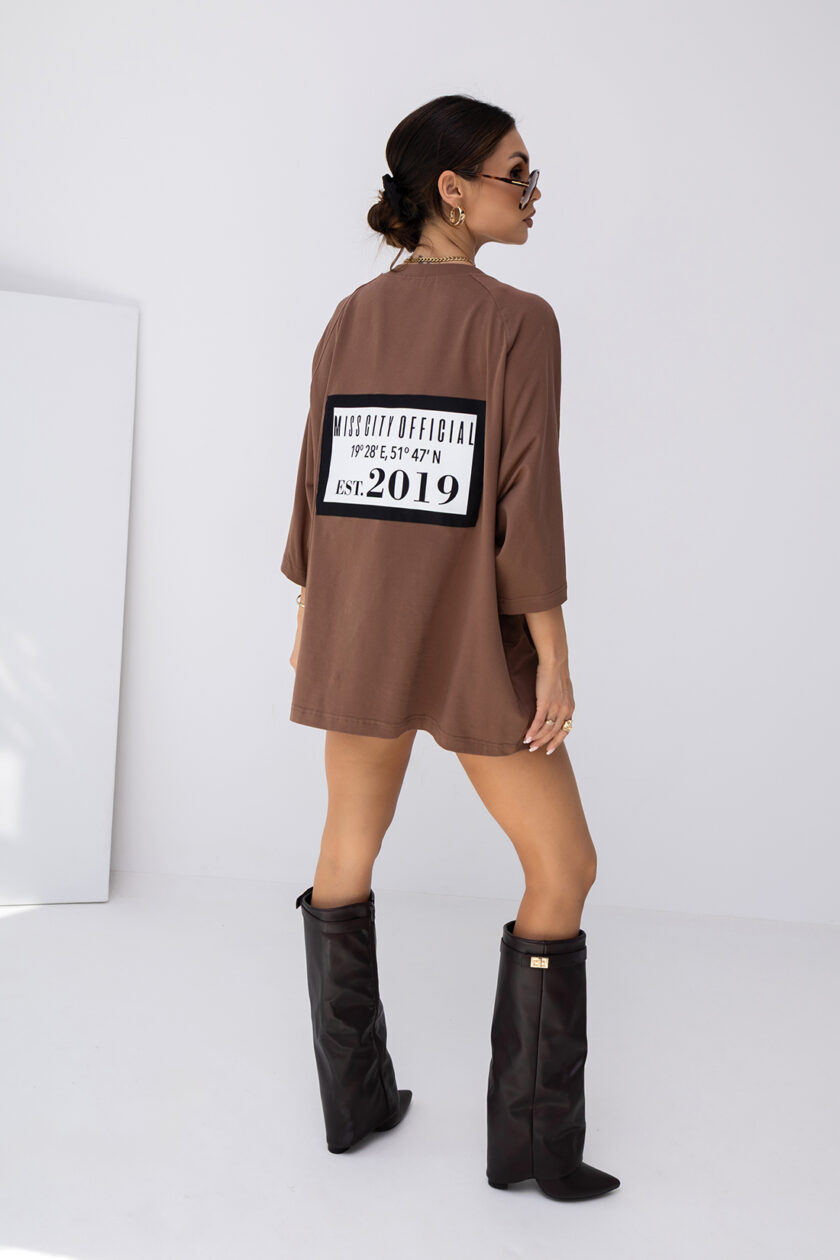 T-Shirt OVERSIZE LONG SING