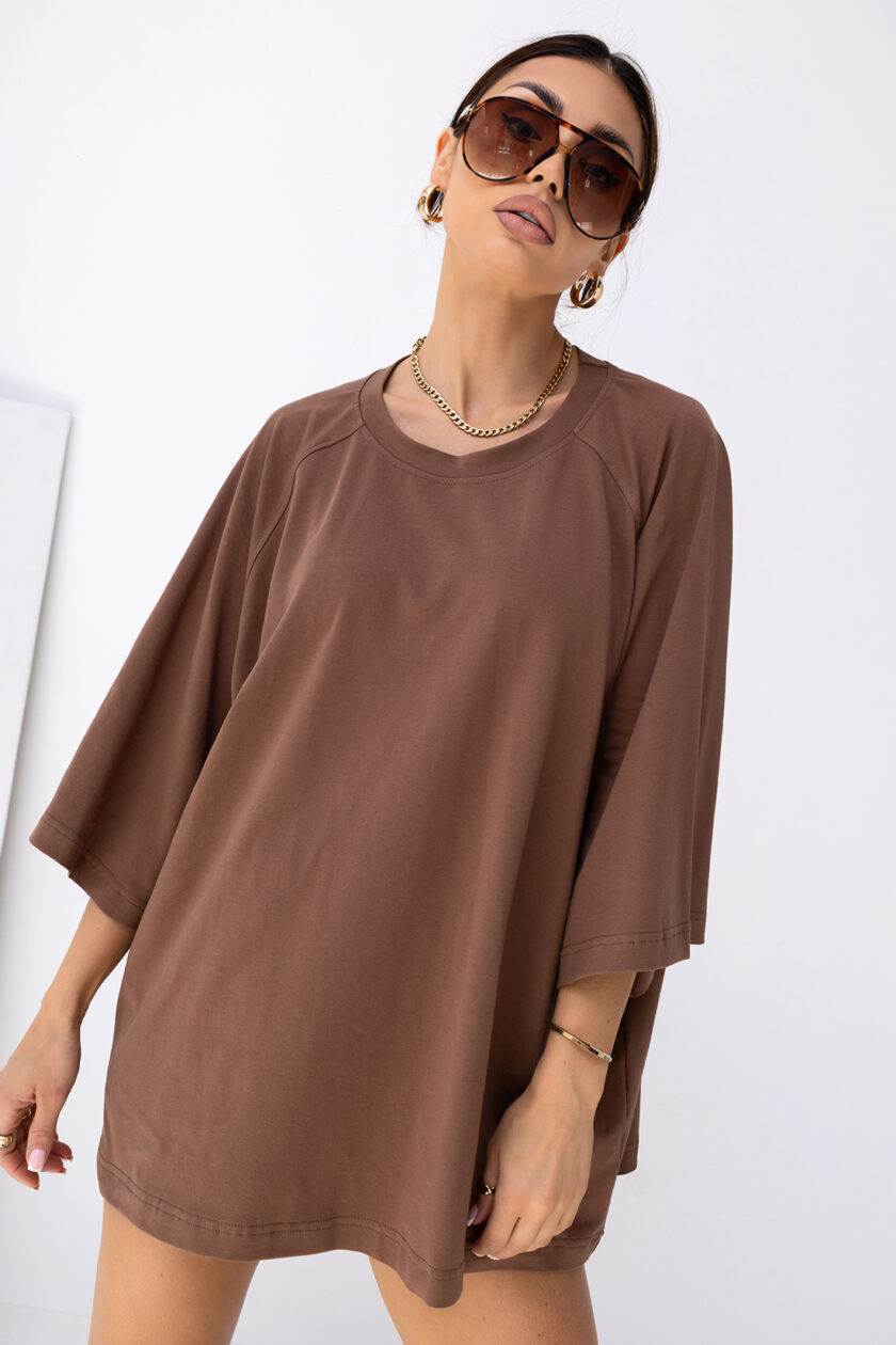 T-Shirt OVERSIZE LONG SING - obrazek 6