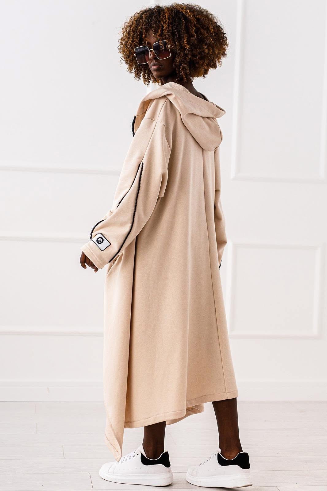NARZUTKA DRESOWA OVERSIZE #MC BEIGE