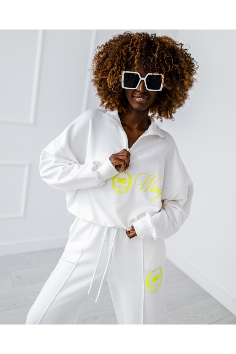 KOMPLET DRESOWY # LUXE STRIPE WHITE