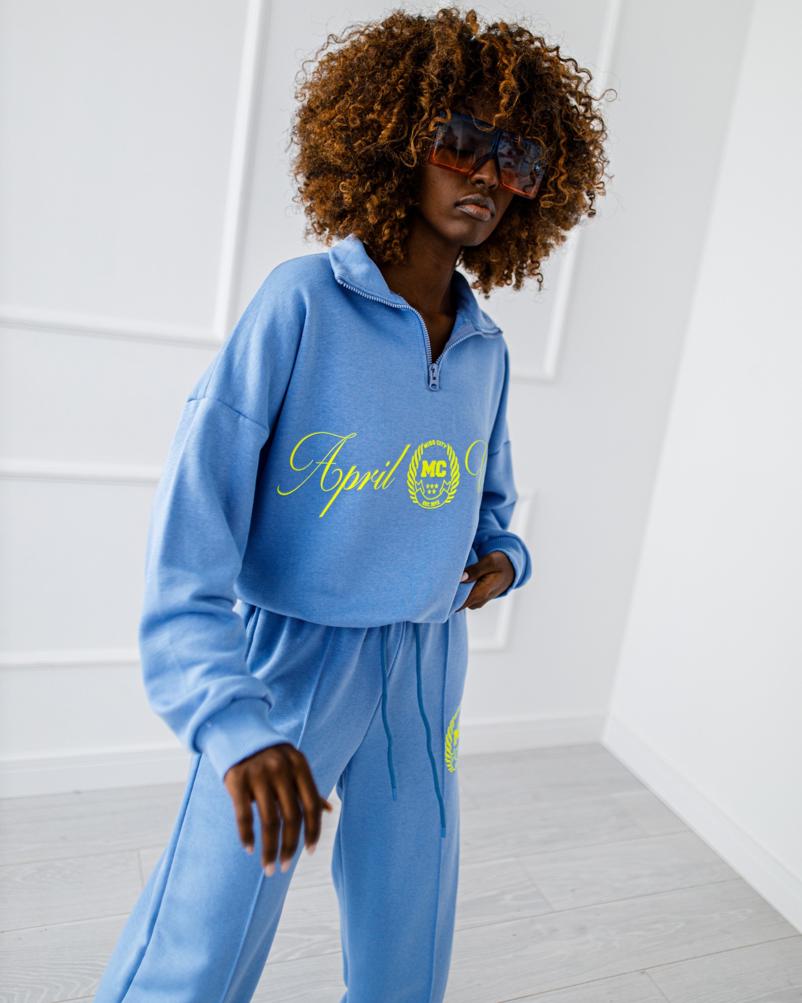 KOMPLET DRESOWY # LUXE STRIPE BLUE