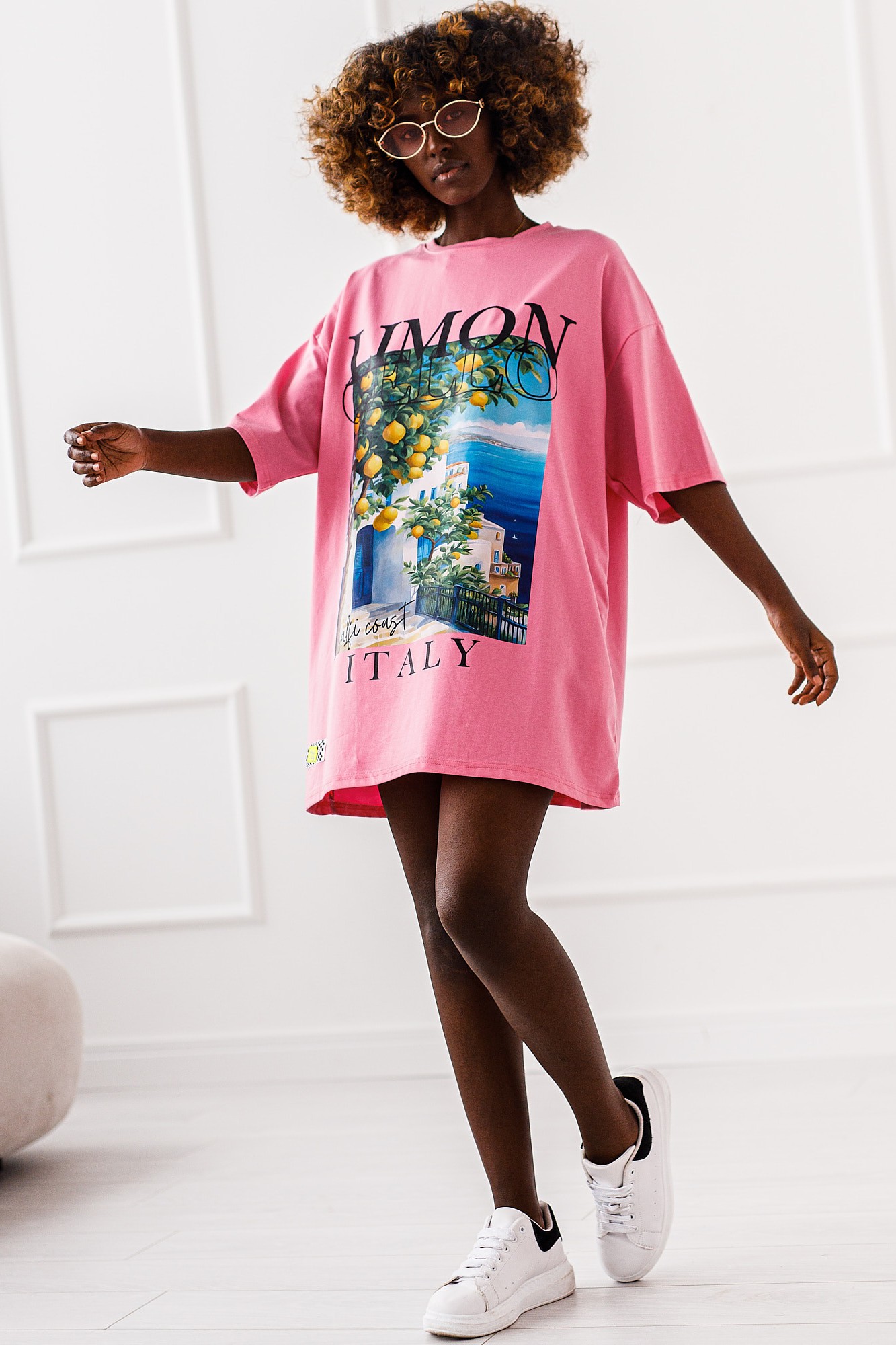 T-SHIRT OVERSIZE LIMONCELLO #02 - obrazek 3