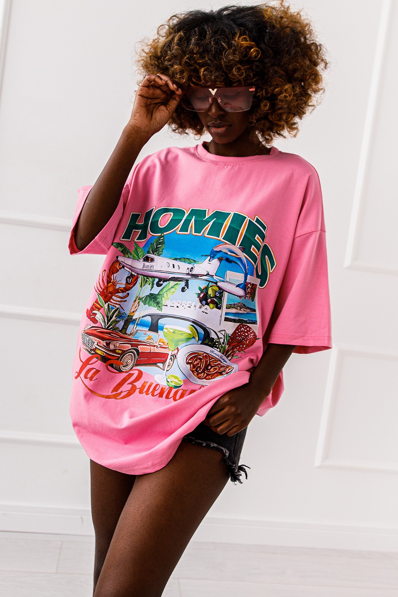 T-SHIRT OVERSIZE LA BUENA #02 - obrazek 2