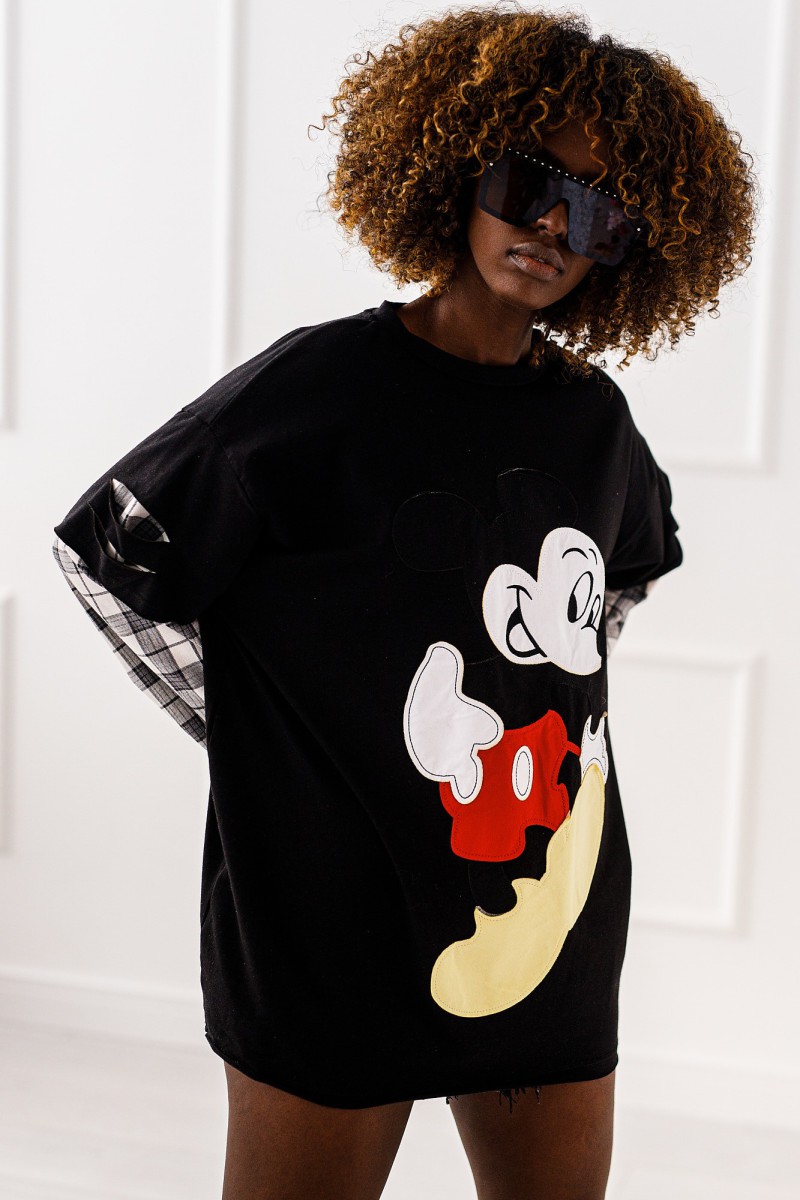 BLUZKA OVERSIZE MICKEY & Style #01