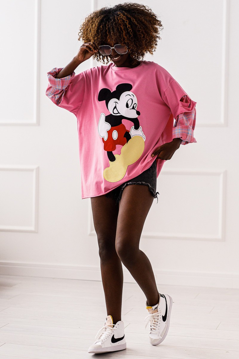 BLUZKA OVERSIZE MICKEY & Style #02 - obrazek 2