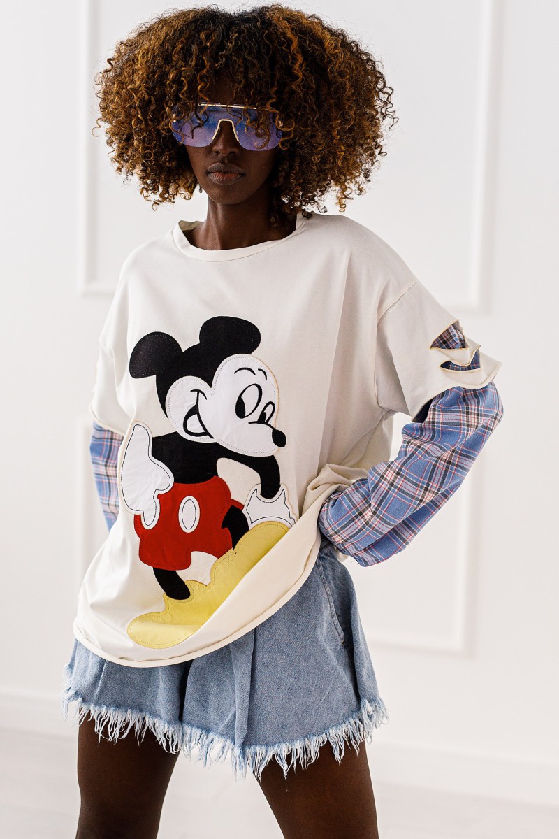 BLUZKA OVERSIZE MICKEY & Style #04