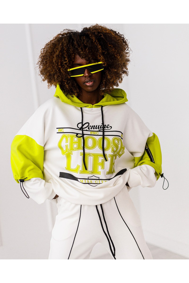 KOMPLET DRESOWY #CHOOSE WHITE