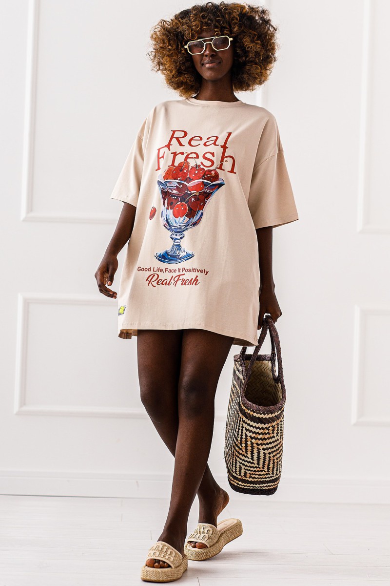 T-SHIRT OVERSIZE DESSER #01