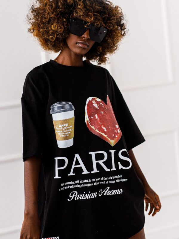 T-SHIRT OVERSIZE LOVE PARIS #03