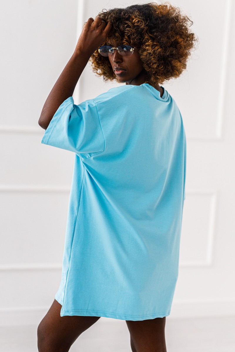T-SHIRT OVERSIZE LOVE PARIS #01 - obrazek 3