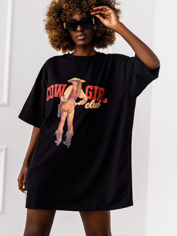 T-SHIRT OVERSIZE COWBOY GIRL #01