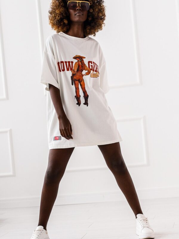 T-SHIRT OVERSIZE COWBOY GIRL #03
