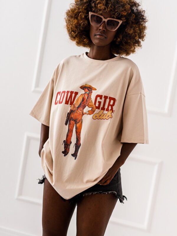 T-SHIRT OVERSIZE COWBOY GIRL #02