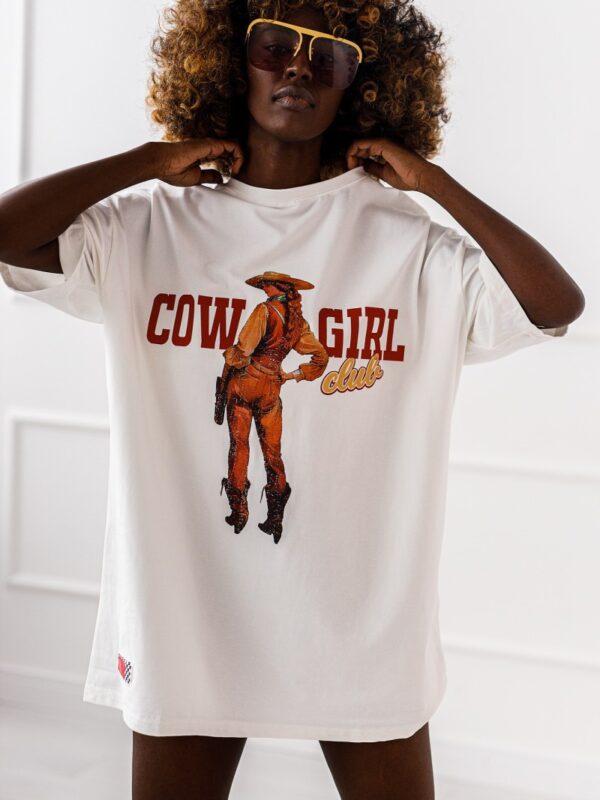 T-SHIRT OVERSIZE COWBOY GIRL #03