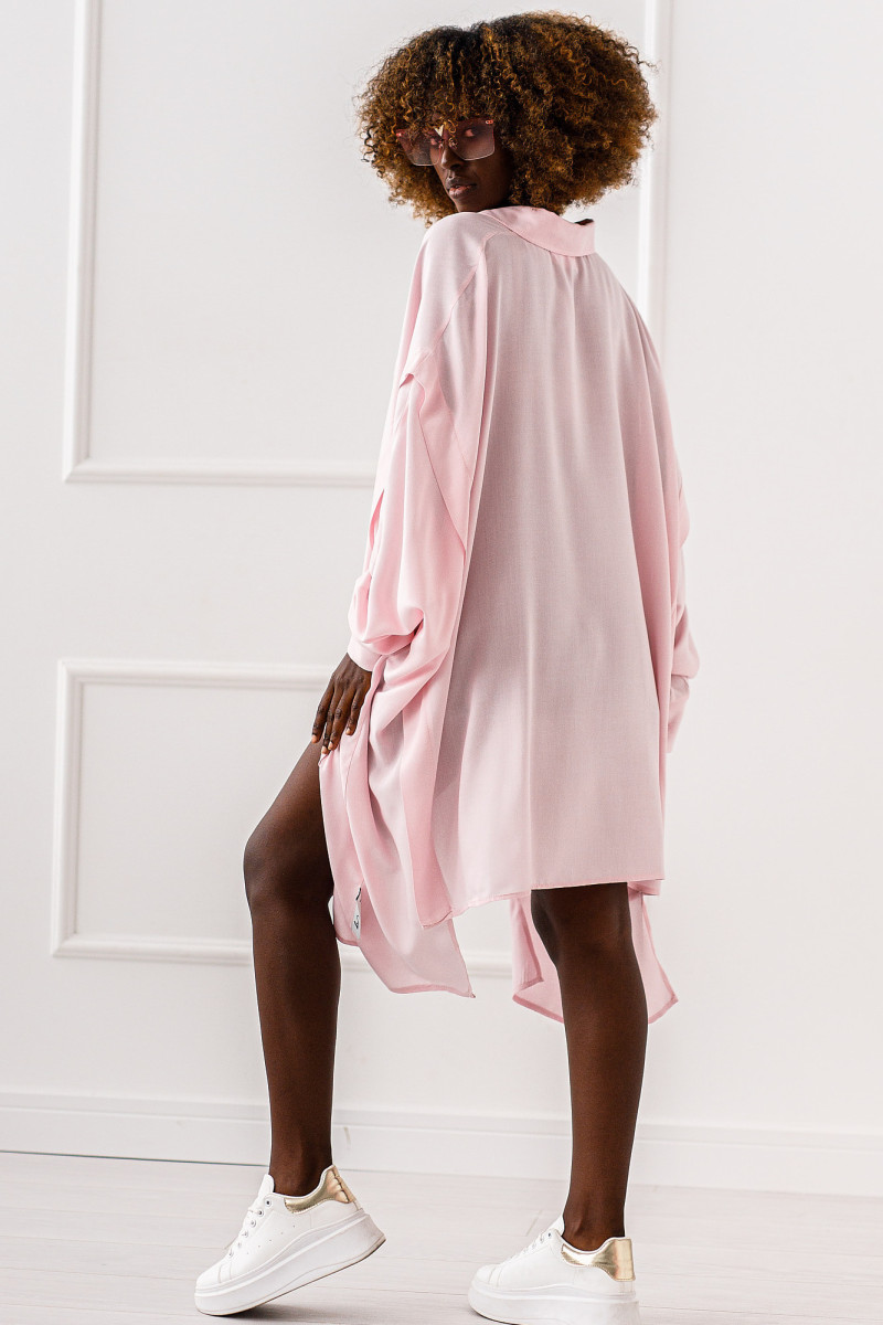 KOSZULA OVERSIZE SUNNY FLOW #PINK - obrazek 3