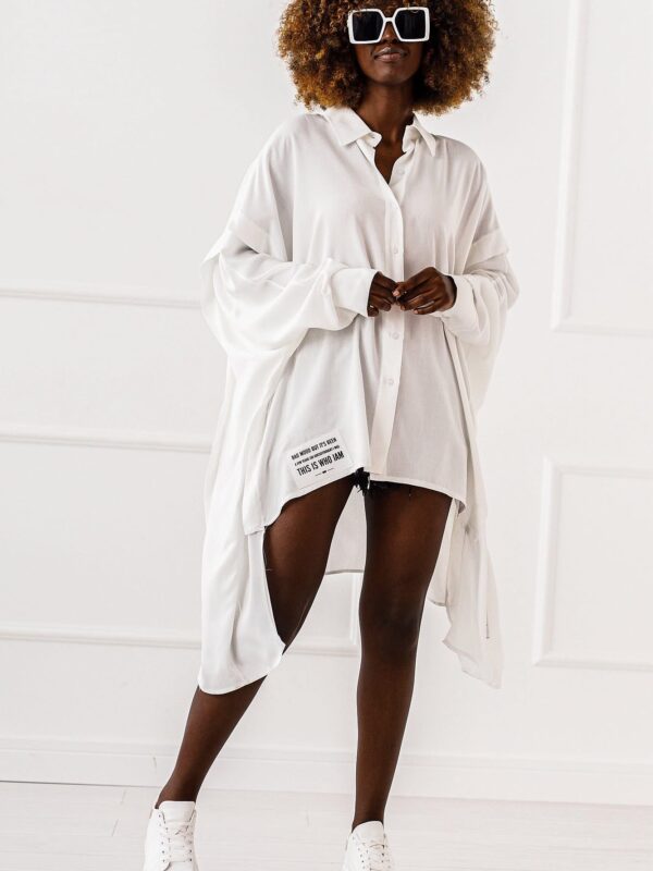 KOSZULA OVERSIZE SUNNY FLOW #WHITE