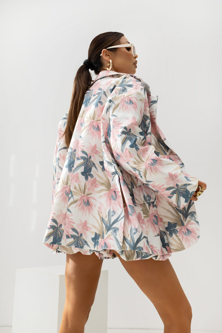 MARYNARKA OVERSIZE ORCHID #01 - obrazek 2