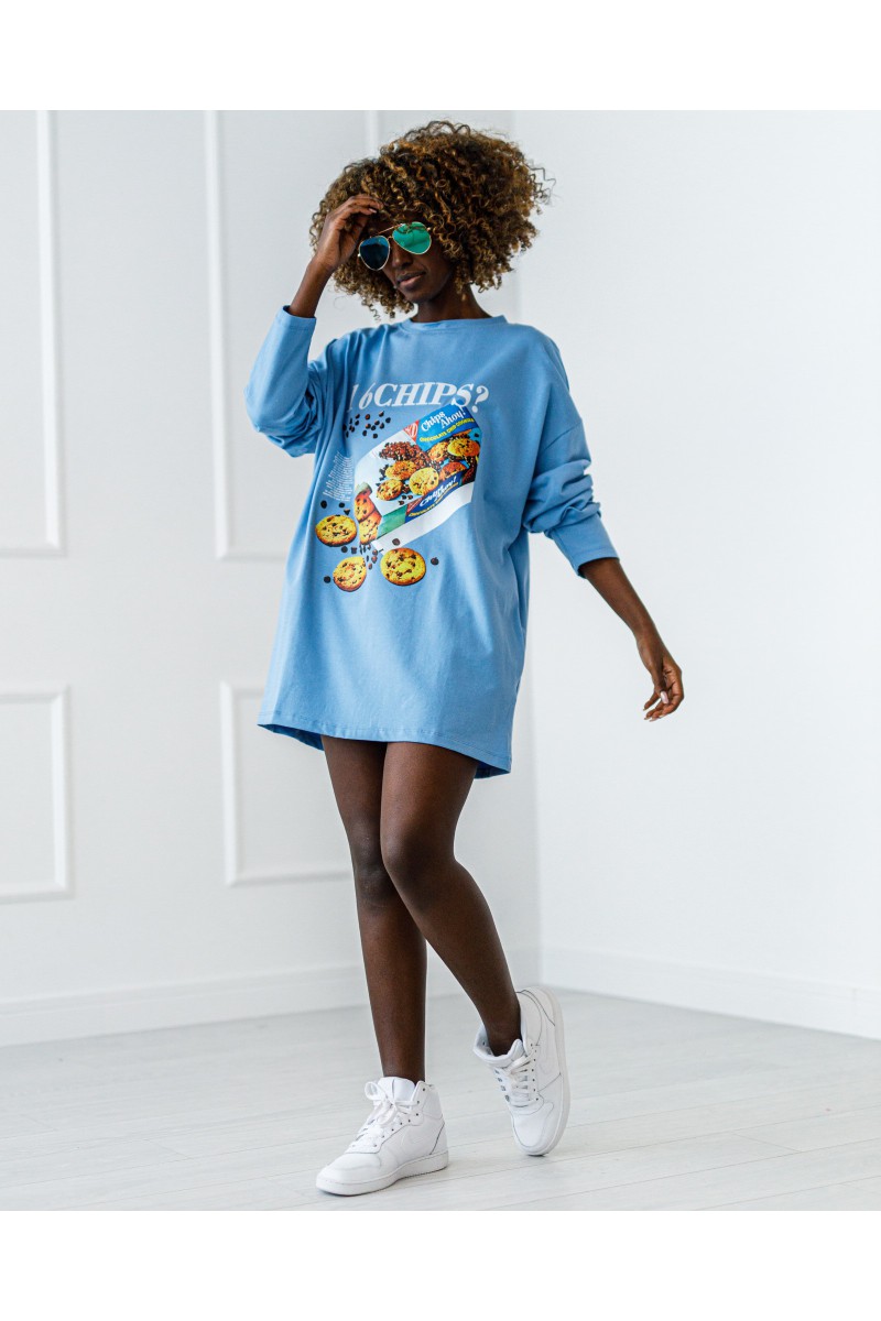 T-SHIRT OVERSIZE COOKIES #01 - obrazek 3
