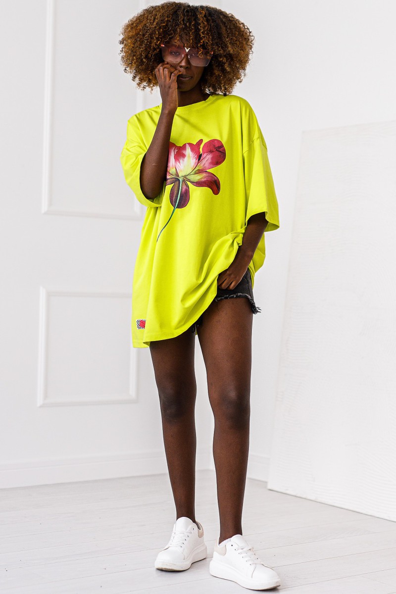 T-SHIRT OVERSIZE LILY#01 - obrazek 4