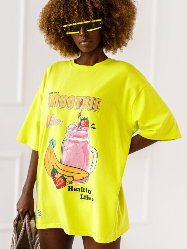 T-SHIRT OVERSIZE SMOOTHIE VIBES #03