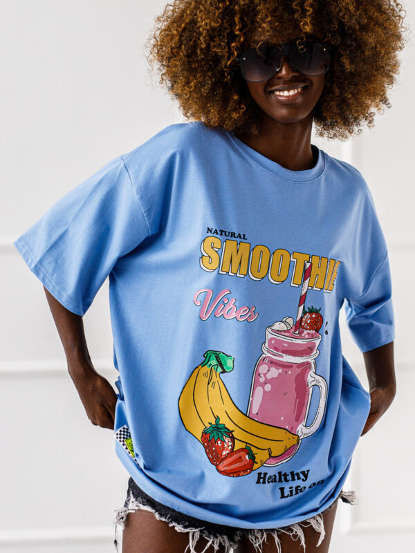 T-SHIRT OVERSIZE SMOOTHIE VIBES #02