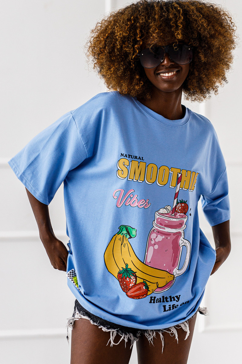 T-SHIRT OVERSIZE SMOOTHIE VIBES #02
