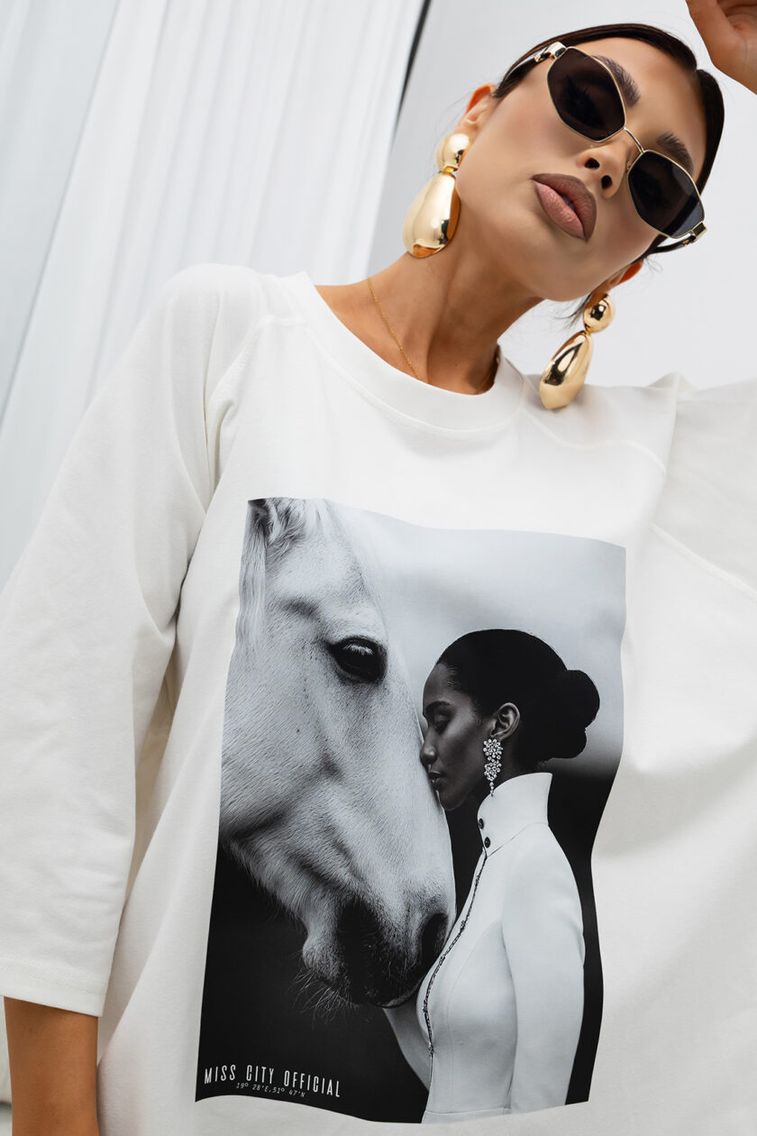 T-SHIRT OVERSIZE CALM #MCO2 - obrazek 3