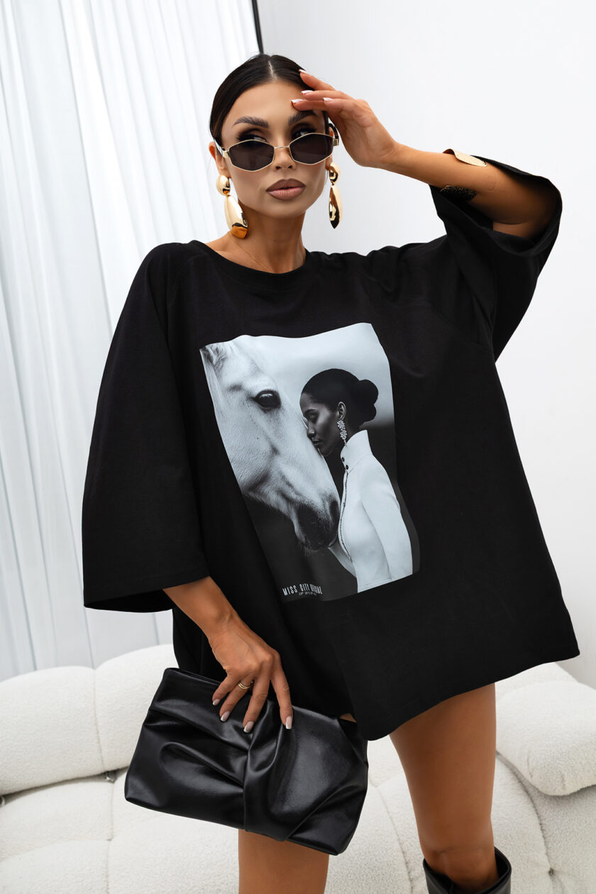 T-SHIRT OVERSIZE CALM #MCO1 - obrazek 2
