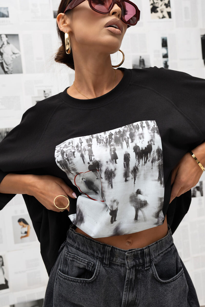 T-SHIRT OVERSIZE URBAN FOCUS #MCO1