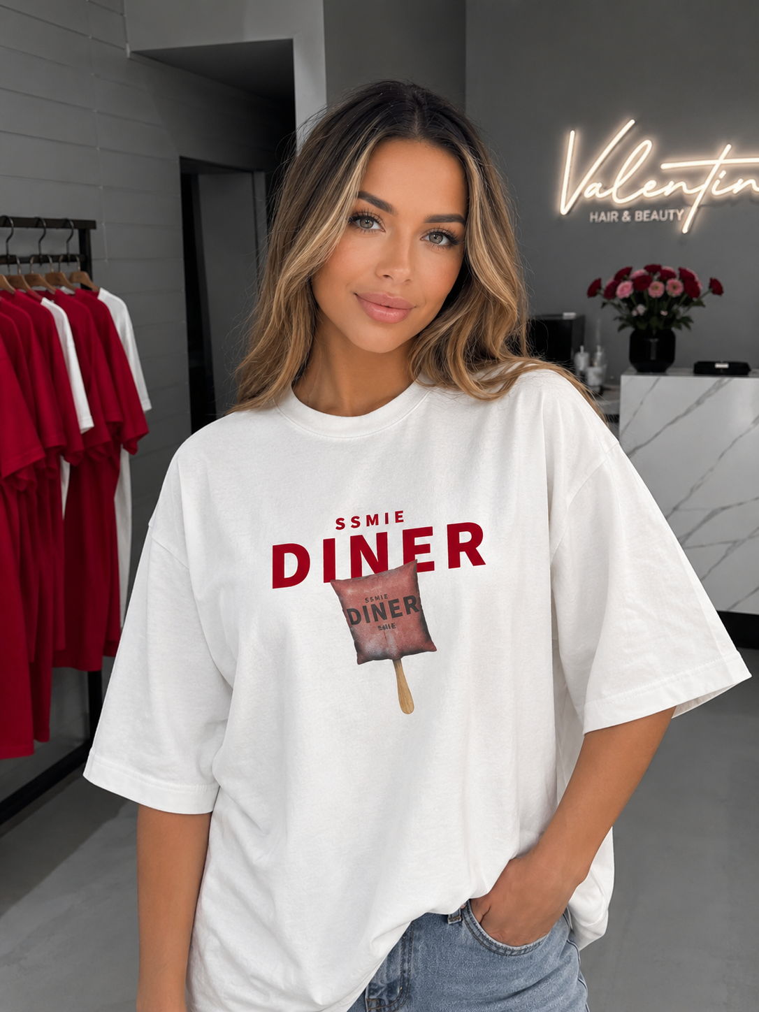 PREORDER | T-SHIRT OVERSIZE DINER #VALENIKO