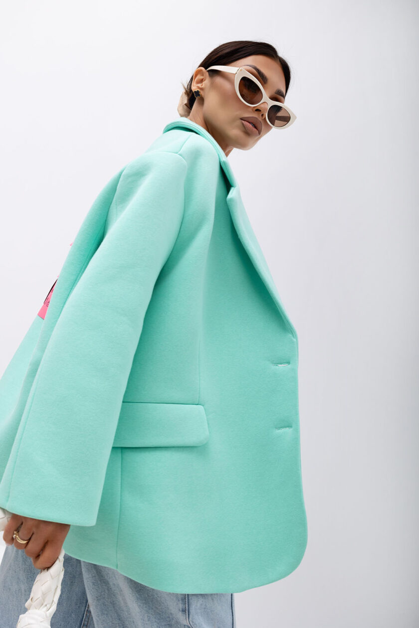 MARYNARKA OVERSIZE EDITORIAL #MCO01 - obrazek 4