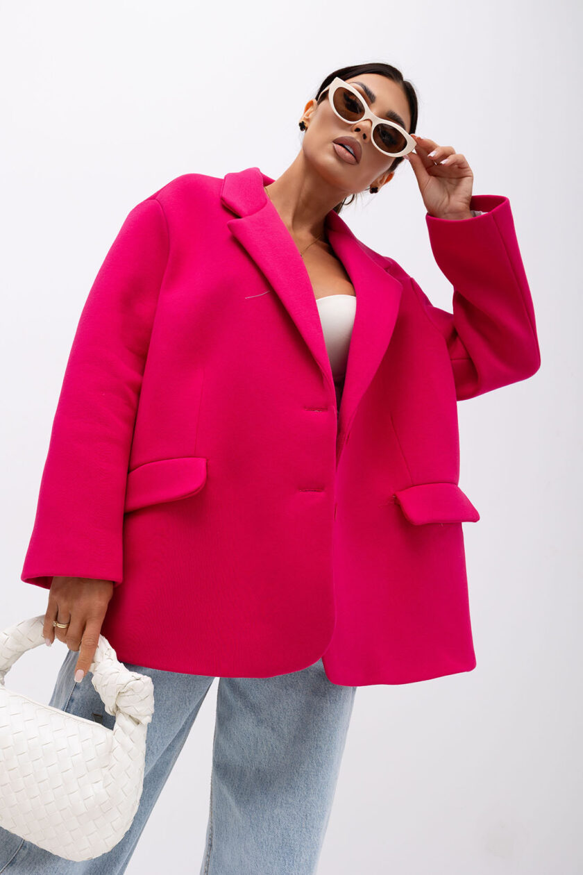 MARYNARKA OVERSIZE EDITORIAL #MCO02 - obrazek 2