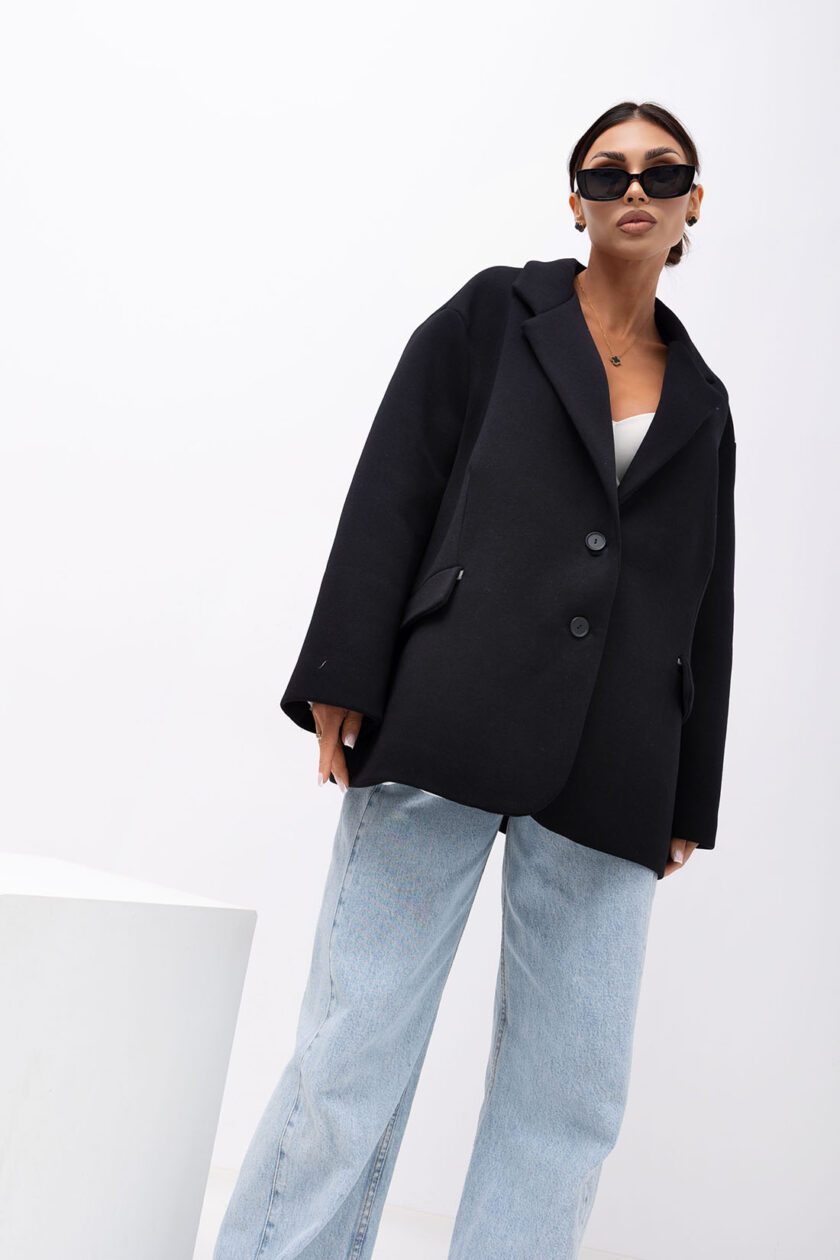 MARYNARKA OVERSIZE EDITORIAL #MCO06 - obrazek 3