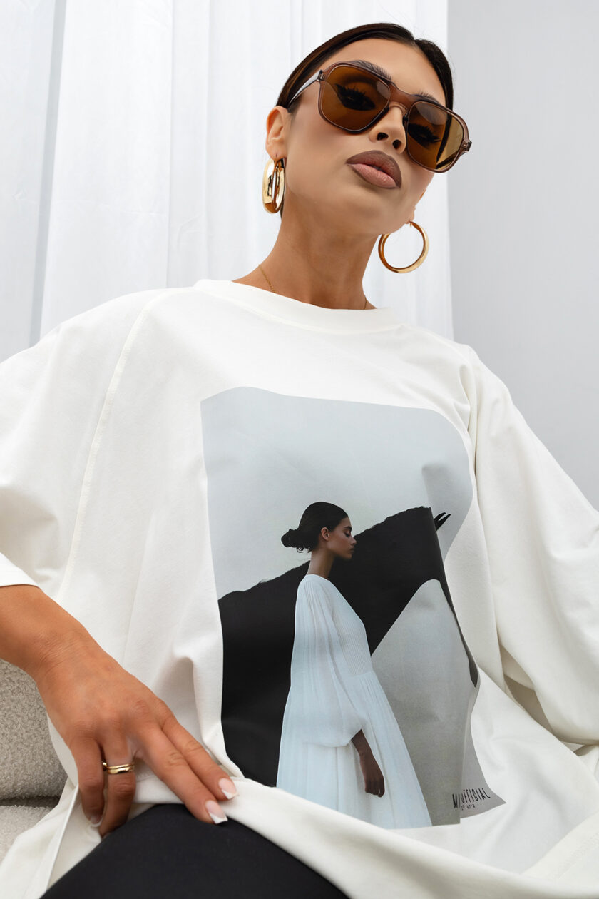 T-SHIRT OVERSIZE SAVAGE ELEGNACE #MCO