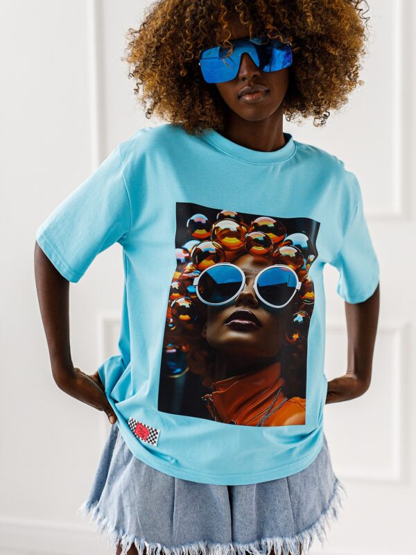 T-SHIRT  OVERSIZE  BUBBLES #MC1