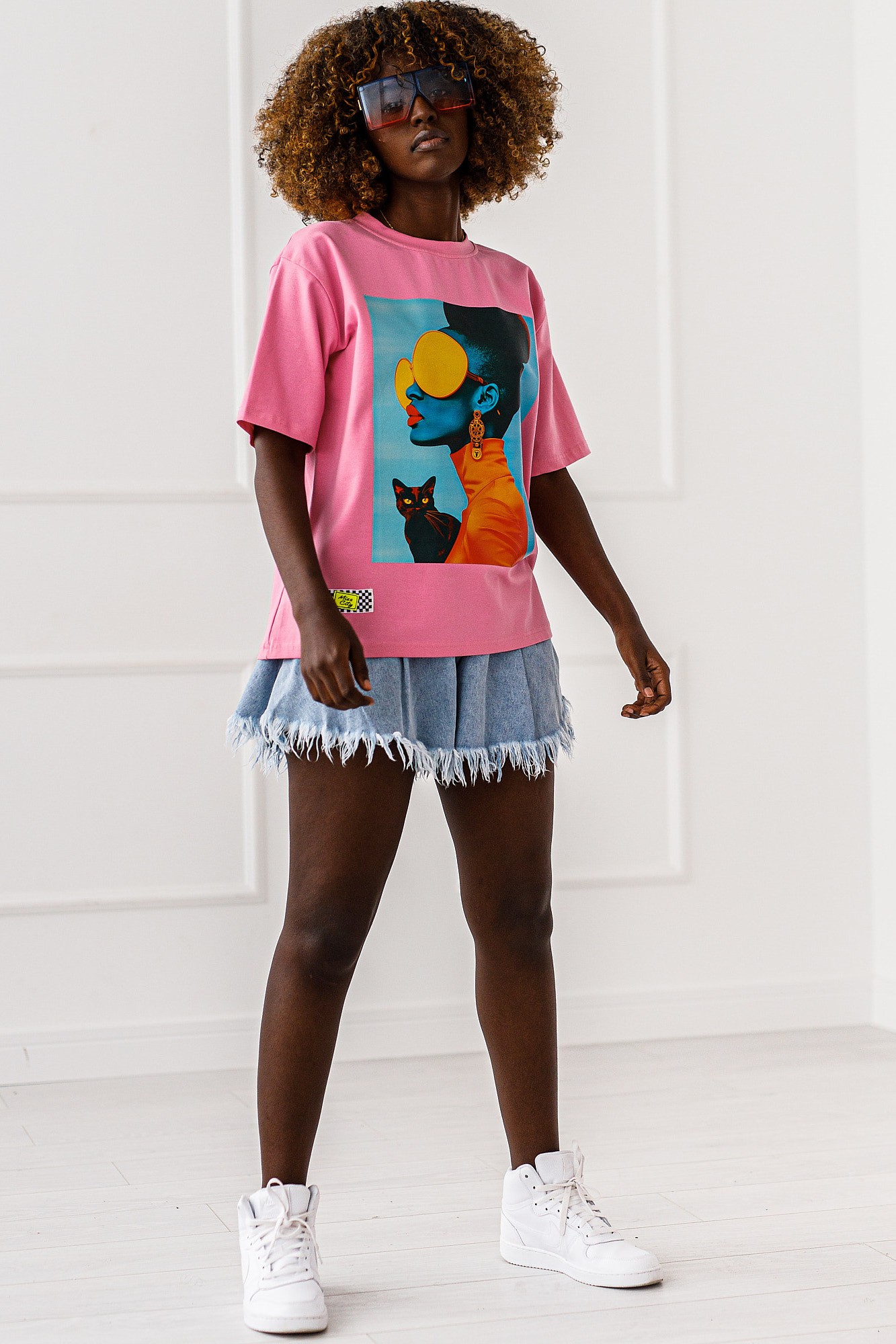 T-SHIRT OVERSIZE POLLY #MC2 - obrazek 4